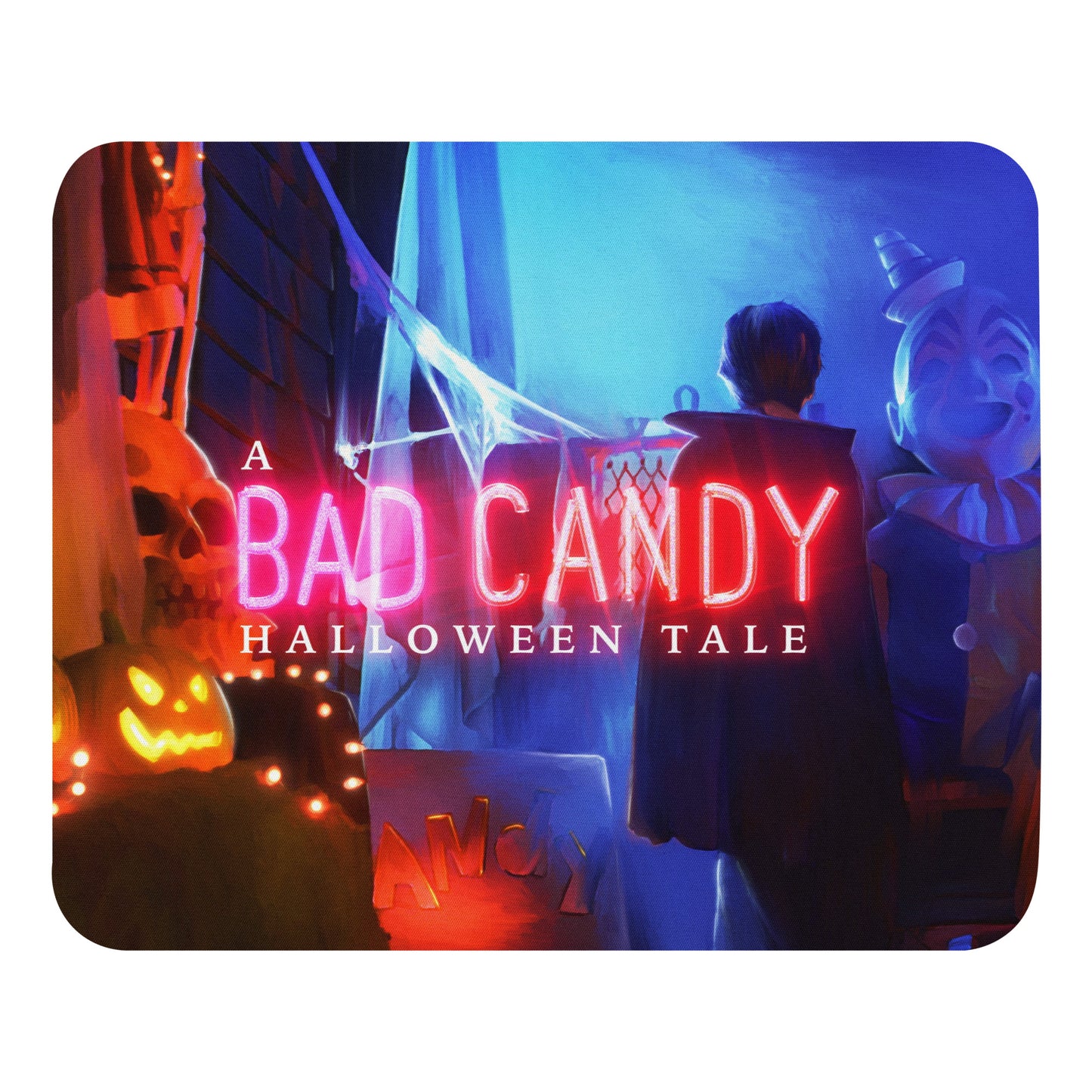 Bad Candy Halloween Tale Mouse pad